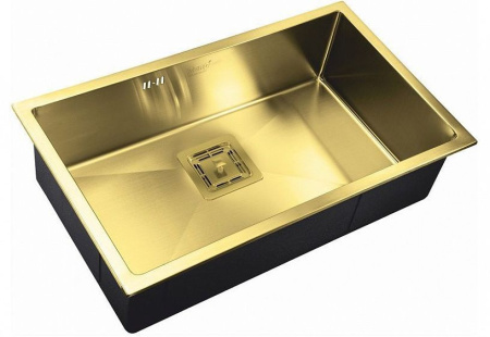 Кухонная мойка ZORG INOX PVD SZR-7444 бронза