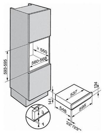 Вакуумный упаковщик Miele EVS 6114