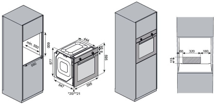 Духовой шкаф KUPPERSBERG HO 608 B