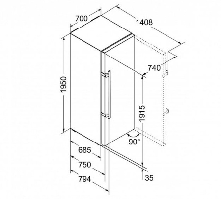 Морозильник LIEBHERR GN 5235
