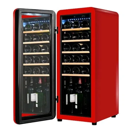 Винный шкаф TESLER CWC-248 RUBY RED LD — фото