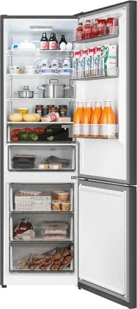 Холодильник WEISSGAUFF WRK 2010 Full NoFrost Inverter Dark Grey