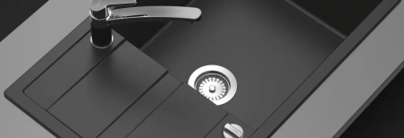 Кухонная мойка SCHOCK Optima 60D Max Cristalite неро