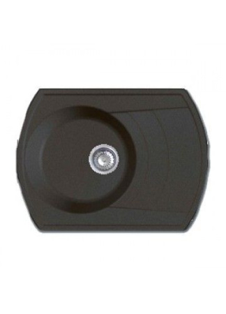 Мойка GRANFEST Rondo GF-R650L (650х500) Черный 308 с крылом 427554