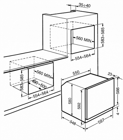 Духовой шкаф SMEG SFP6606WSPNX