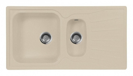Кухонная мойка AQUAGRANITEX M-09K бежевый