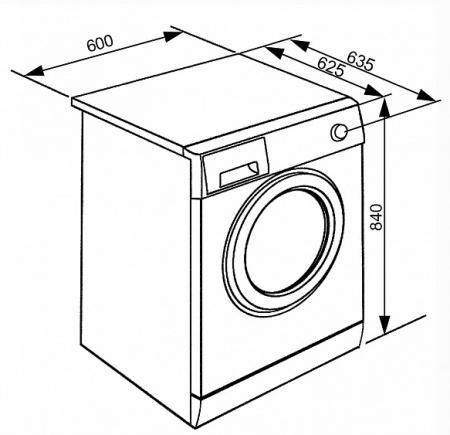 Стиральная машина SMEG WHT1114LSRU-1