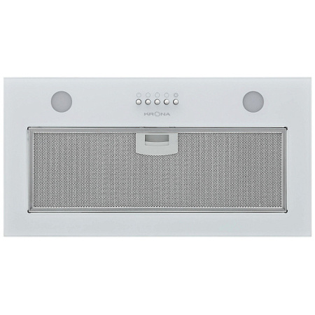 Вытяжка KRONA LUISA 600 GLASS WHITE PB