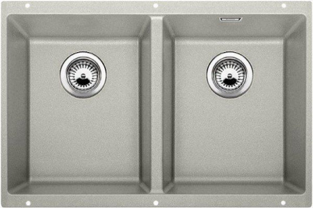 Кухонная мойка BLANCO SUBLINE 350/350-U Silgranit PuraDur 520650 жемчужный
