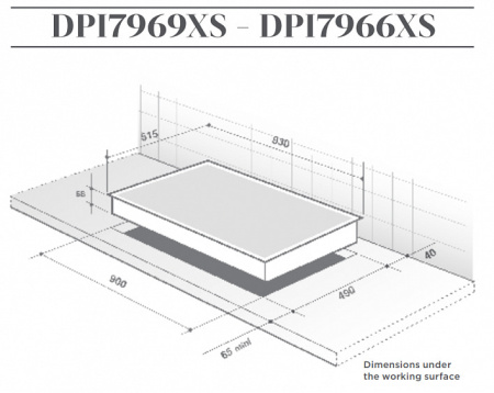 Варочная поверхность DE DIETRICH DPI7966XS
