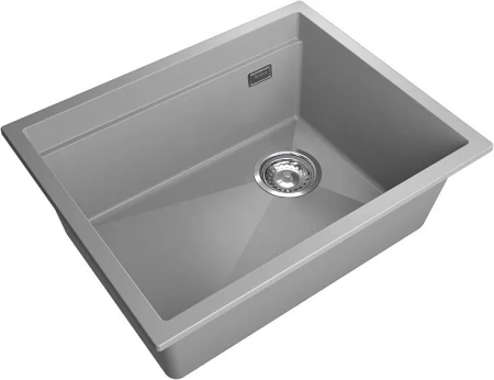 Кухонная мойка RIVELATO LINO 554-R grigio metallizz