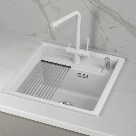 Кухонная мойка GRANULA KS-5002i арктик