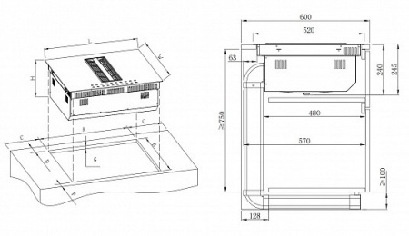 Варочная поверхность KORTING HIBH 84980 NB