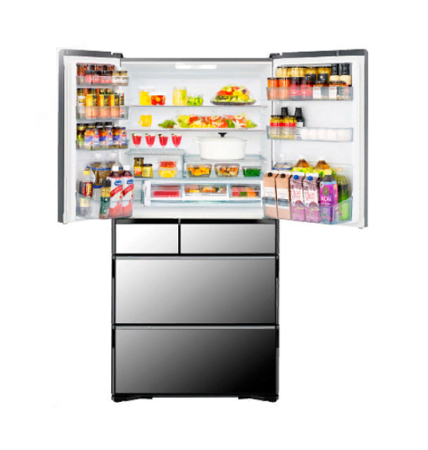 Холодильник  HITACHI R-X690GU X (Crystal Mirror)