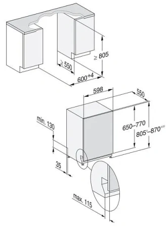 Посудомоечная машина MIELE G 7673 SCVi