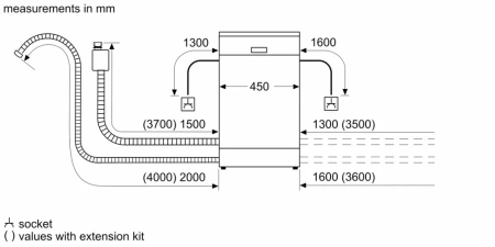 Посудомоечная машина BOSCH SPS4HMW64Q
