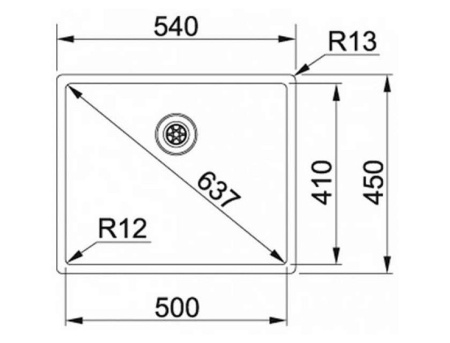 Кухонная мойка FRANKE BXX 210/110-50 127.0369.282