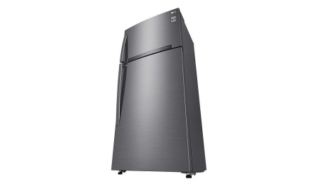 Холодильник LG GN-H702HMHZ серебристый
