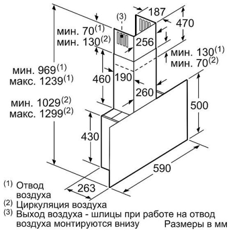Вытяжка BOSCH DWF 67KM60