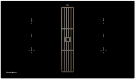 Варочная поверхность KUPPERSBUSCH KMI 9850.0 SR Black Chrome