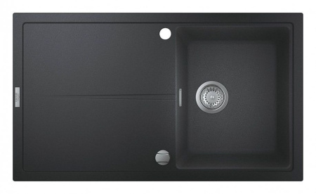 Кухонная мойка GROHE K400 черный гранит 31640AP0