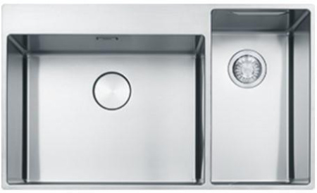 Кухонная мойка FRANKE Box Center BWX 220-54-27 TL рабочий центр слева