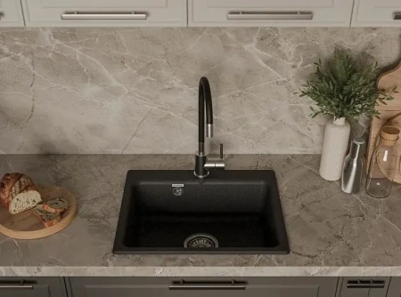 Кухонная мойка GRANFEST SMART GF-SM520 черный