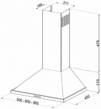 Вытяжка KORTING KHC 6750 RSI