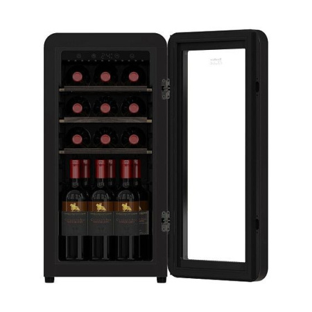 Винный шкаф TESLER CWC-188 BLACK — фото