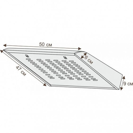 Встраиваемая вытяжка CIARKO ZRC Slim 50 Brown