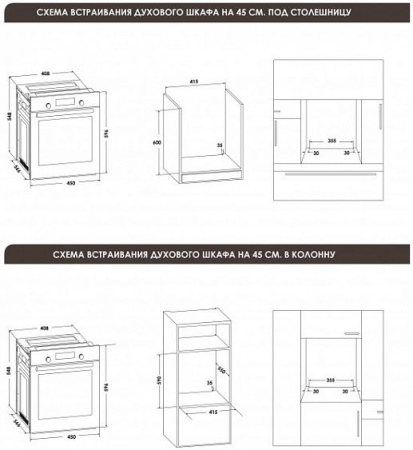 Духовой шкаф SCHAUB LORENZ SLB EY4630