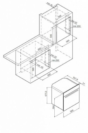 Духовой шкаф GRAUDE BK 60.2 EL
