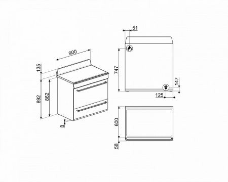 Варочная поверхность SIMFER H60V31M416