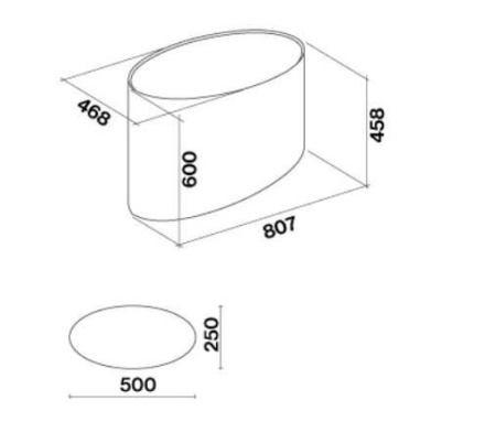 Вытяжка FALMEC Spring IS BL 80 (600)островная,черный CSVI80.01P6#ZZZN461F