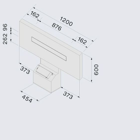 Вытяжка FALMEC AIR WALL (CSHN00.01P8#ZZZB490F)