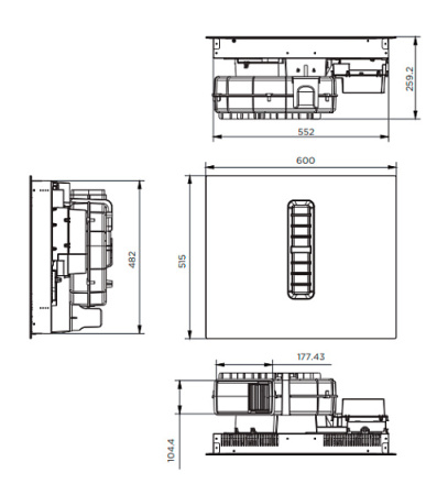 Варочная поверхность MAUNFELD MIHC604SF2BK