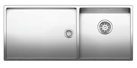 Кухонная мойка BLANCO claron 400/550-t-if/n чаша справа (517233)