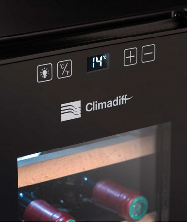 Винный шкаф CLIMADIFF CC12 — фото
