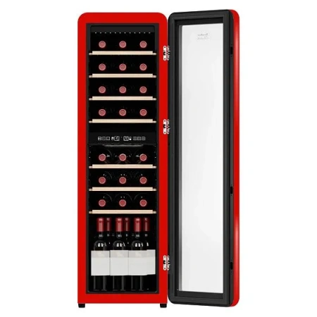 Винный шкаф TESLER CWC-308 RUBY RED