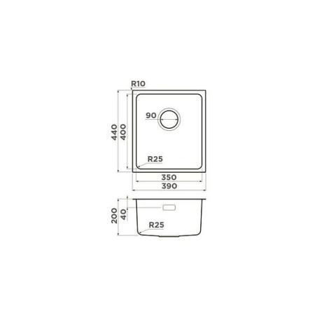 Кухонная мойка OMOIKIRI Tadzava 39-АB (4993078)