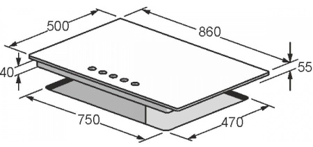Варочная панель KAISER KG 9325 ElfEm Turbo