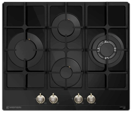 Варочная поверхность MEFERI MGH604BK GLASS RETRO