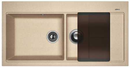 Кухонная мойка FLORENTINA Россана песочный (20.335.E1000.107)