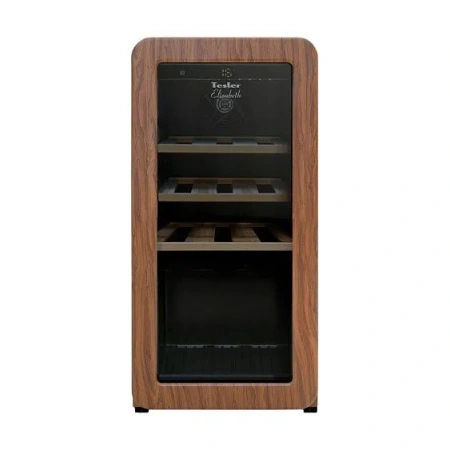 Винный шкаф TESLER CWC-188 CARAMEL WOOD — фото