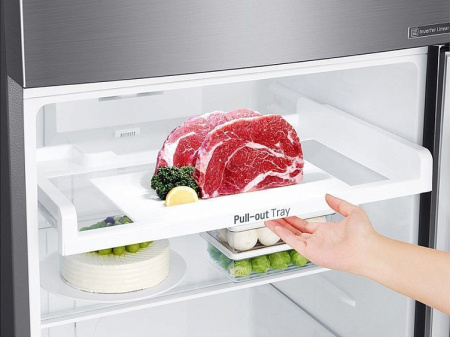 Холодильник LG GN-C422SMCZ серебристый