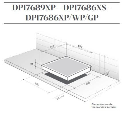 Варочная поверхность DE DIETRICH DPI7686WP