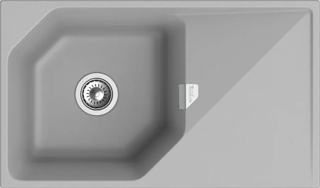 Кухонная мойка RIVELATO LOCUS 85 grigio metallizzato
