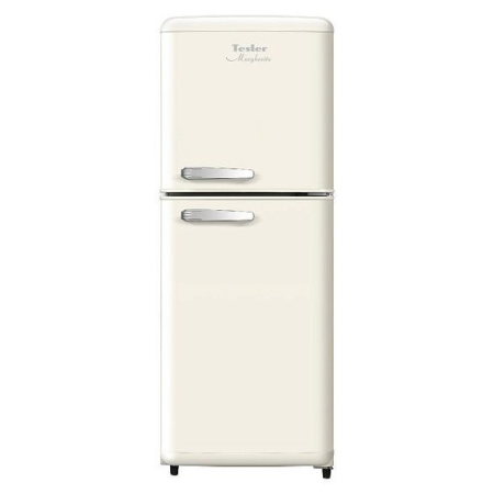 Холодильник TESLER RT-110 IVORY — фото