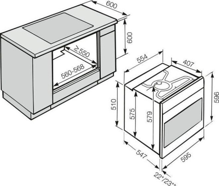 Духовой шкаф MIELE h 5461 bp ix