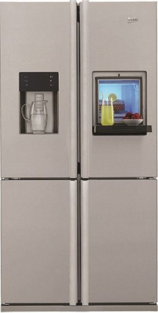 Холодильник BEKO GNE 134631 нержавеющая сталь